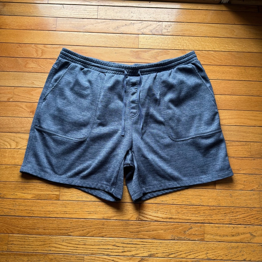 Bass Outdoor Men’s Athletic Shorts XXL Heather Navy